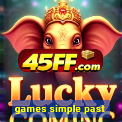 games simple past